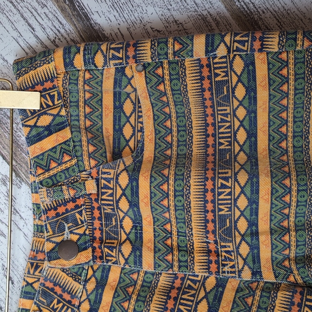 Multicolor Patterned Jeans - Picture 4 of 10